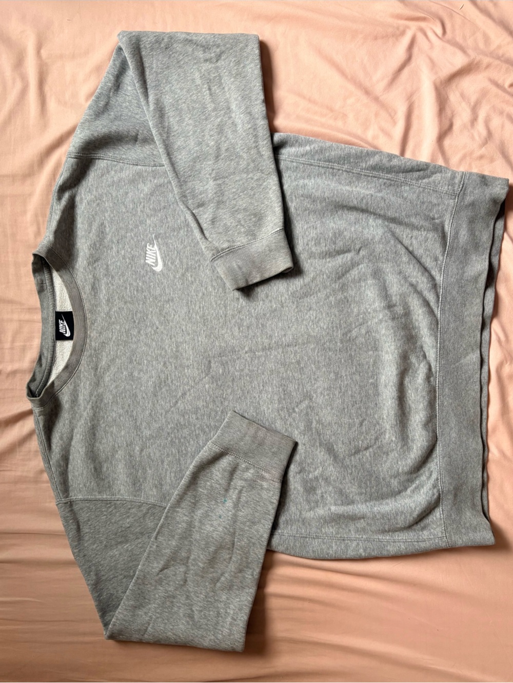 Light Gray Nike Crewneck